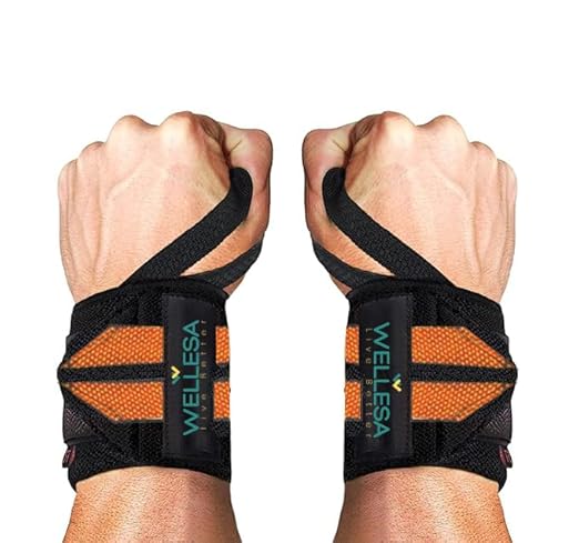 Wellesa GripLock Pro Wrist Wraps