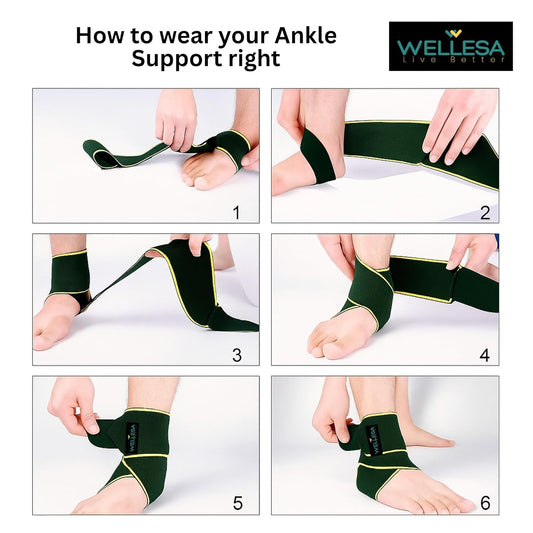 WELLESA Orthowrap Ankle Support Brace