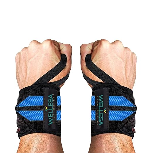 Wellesa GripLock Pro Wrist Wraps