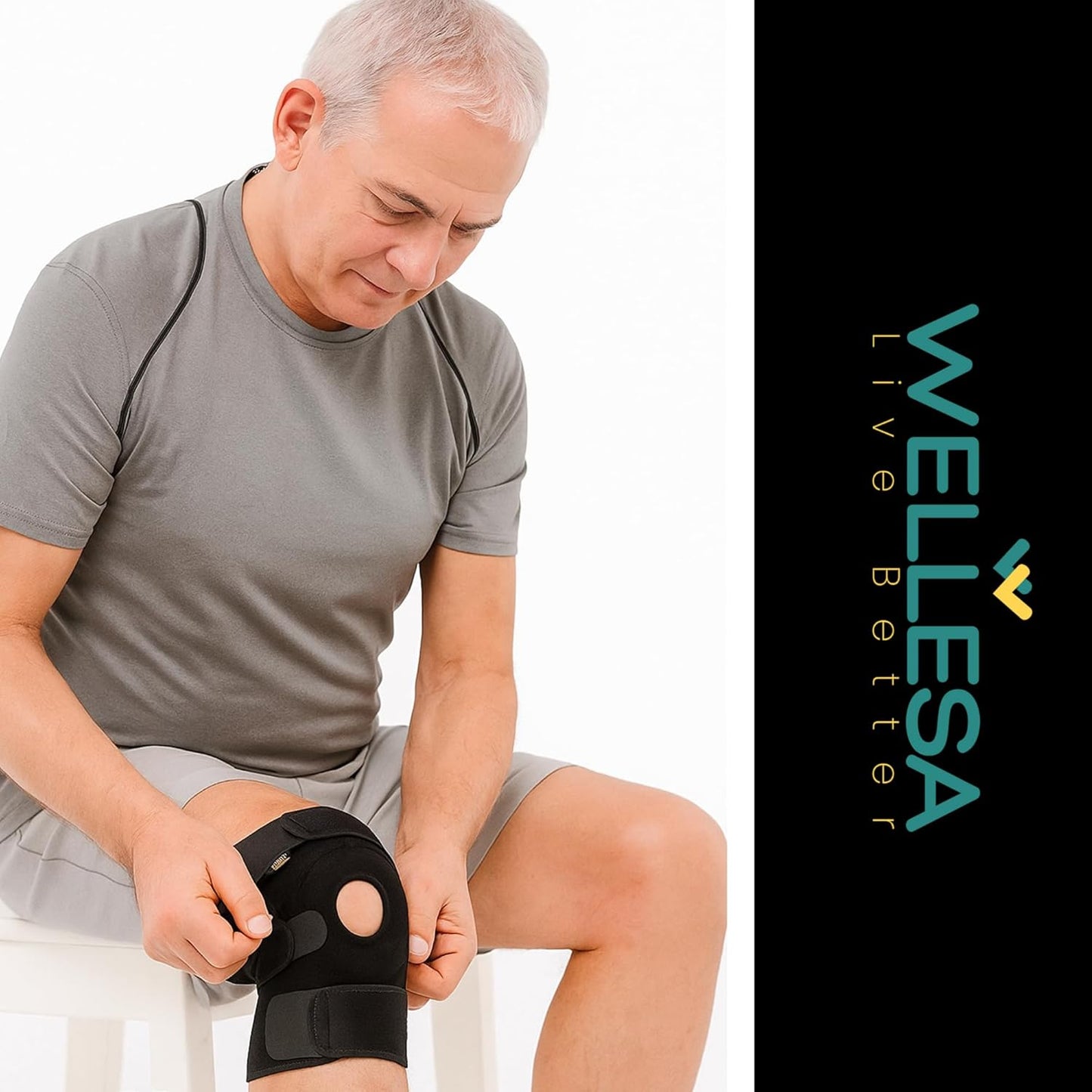 WELLESA ActiveCare Knee Support Open Patella