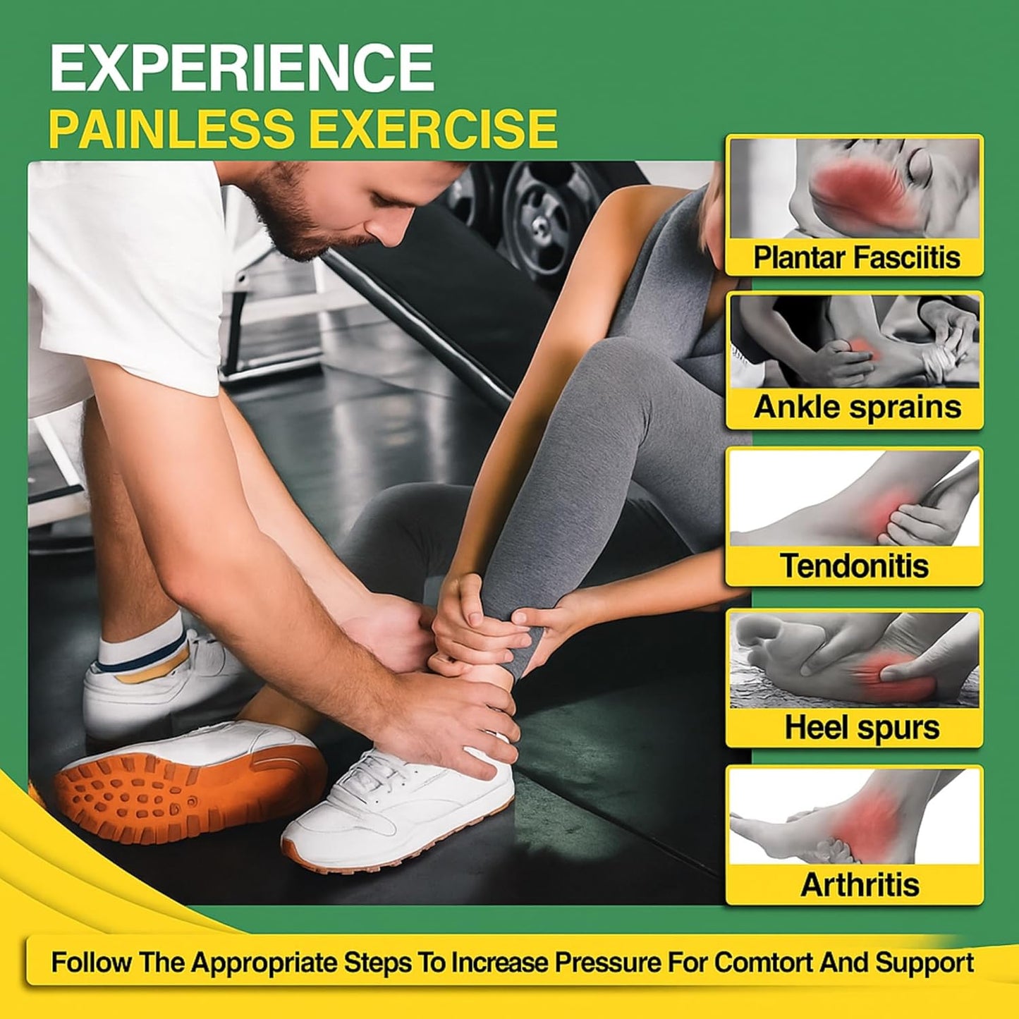 Knee + Ankle Support Combo Offer