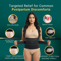 Wellesa 3-in-1 Post Pregnancy Abdominal Belt for Women