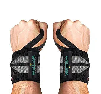 Wellesa GripLock Pro Wrist Wraps