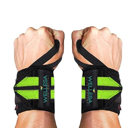 Wellesa GripLock Pro Wrist Wraps