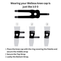 WELLESA ActiveCare Knee Support Open Patella