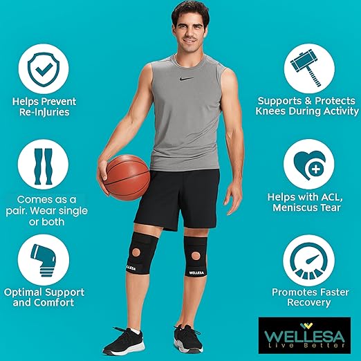 WELLESA ActiveCare Knee Support Open Patella