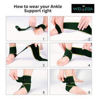 WELLESA Orthowrap Ankle Support Brace